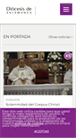 Mobile Screenshot of diocesisdesalamanca.com